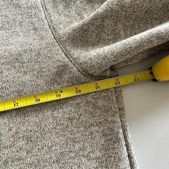 Arrow Men's 1/4 Zip Sweater Pullover Large Gray EUC Soft Winter Sweater - Picture 7 of 11